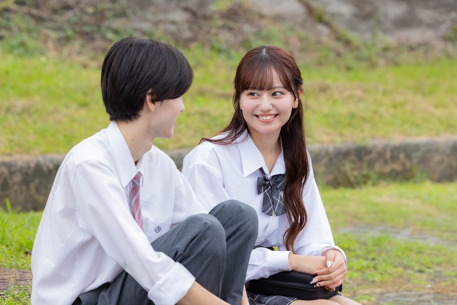 はると、かずな「今日、好きになりました。冬休み編2024」（C）AbemaTV, Inc.