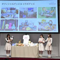 日向坂46（左から）潮紗理菜、丹生明里、松田好花（C）モデルプレス