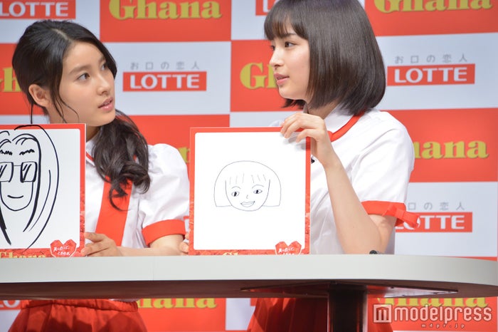 土屋太鳳 松井愛莉 広瀬すず 母親はどんな人 似ているところは 似顔絵も披露 モデルプレス 土屋太鳳 松井愛莉 広瀬すず 母親はどんな人 似ているところは 似顔絵も披露 モデルプレス