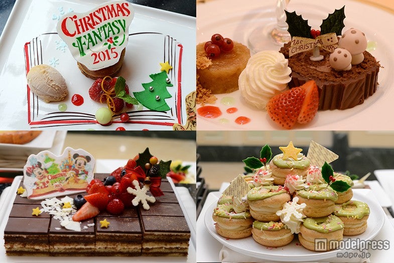 ディズニークリスマス、可愛すぎて目移りしちゃうデザートがたくさん
