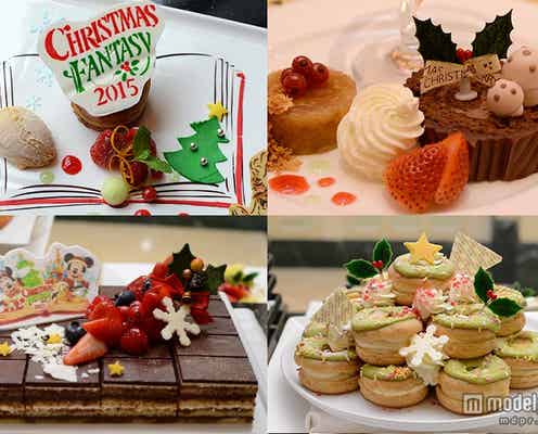 ディズニークリスマス、可愛すぎて目移りしちゃうデザートがたくさん
