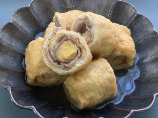 成城石井　国産味付けうずらたまご　豚巻きアレンジ