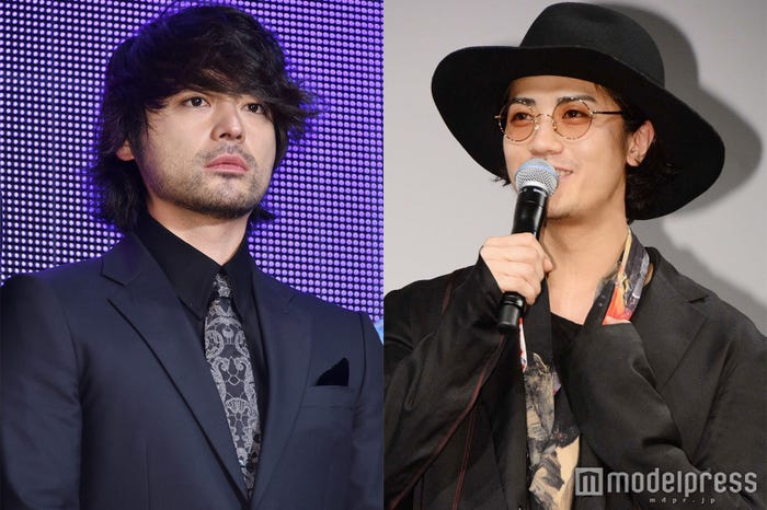 山田孝之&赤西仁(C)モデルプレス