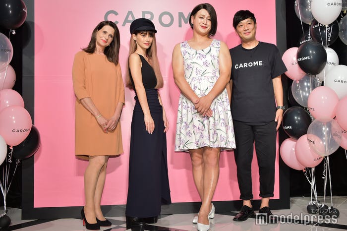 福住タニアさん 、ダレノガレ明美、福島善成、熊谷岳大 (C)モデルプレス