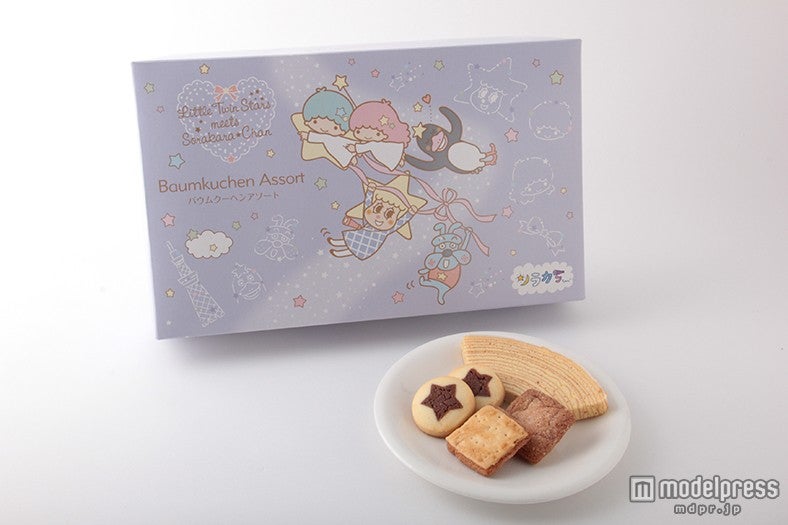 リトルツインスターズ☆ソラカラちゃんバウムクーヘンアソート￥1，512（C）TOKYO-SKYTREE（C）1976，2015 SANRIO CO．，LTD．