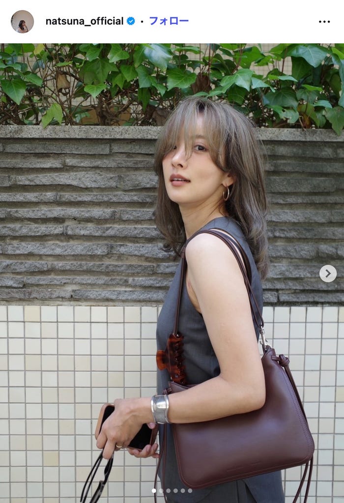 夏菜 Instagramより