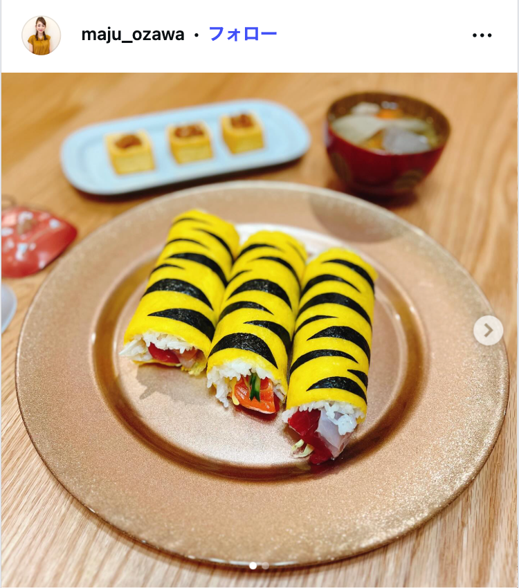 小沢真珠Instagramより