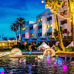 THE LUIGANS Spa & Resortに登場する本格的屋外ナイトプール/画像提供:THE LUIGANS Spa & Resort