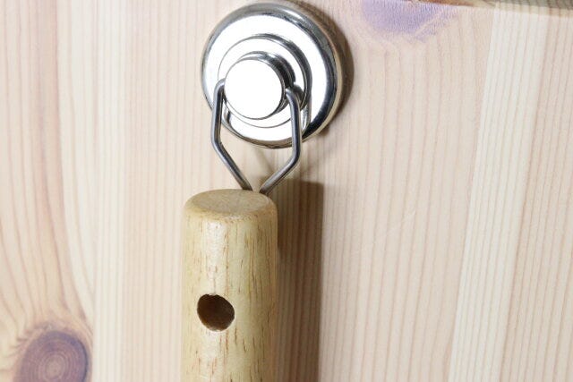 ダイソー 木柄PPたわし ダイソーの木柄PPたわし