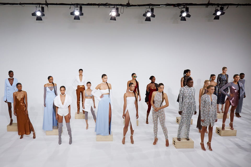 「LaQuan Smith」ショーより（画像提供：所属事務所）