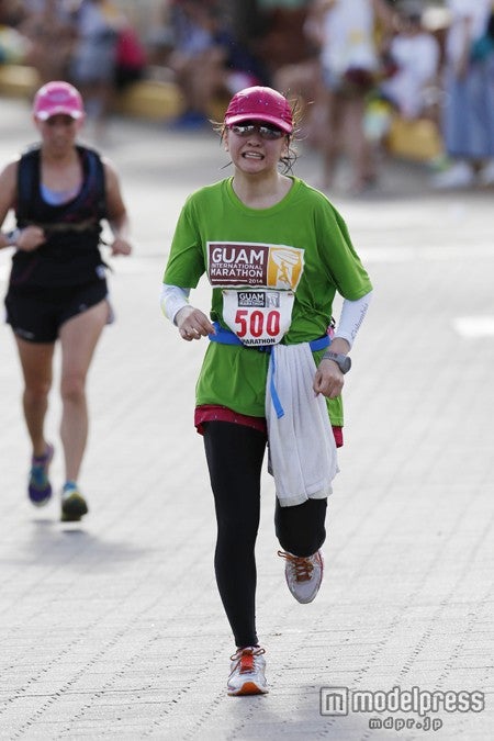 島田晴香／（C）グアムインターナショナルマラソン