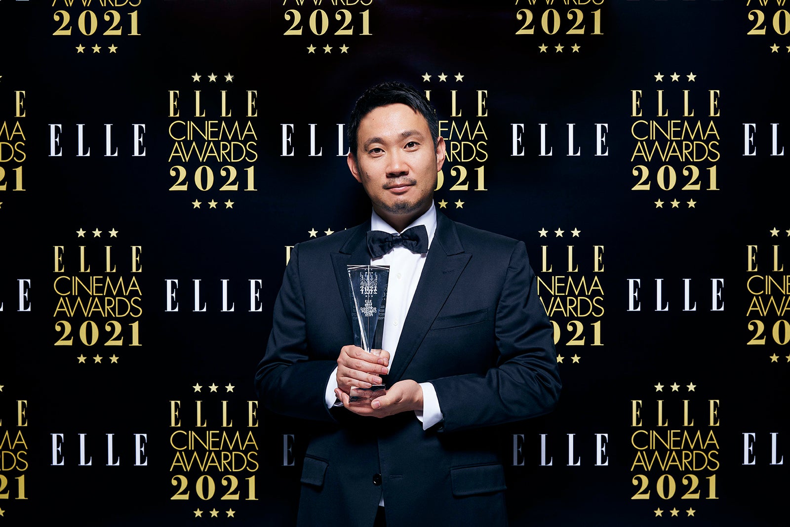 濱口竜介監督「ELLE CINEMA AWARDS 2021」（提供写真）