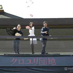 （左から）中田秀夫監督、前田敦子、成宮寛貴