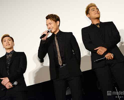 三代目JSB今市隆二&登坂広臣&ELLY、サプライズ登場でファン興奮 “EXILE TRIBEスタイル”に「最高!」
