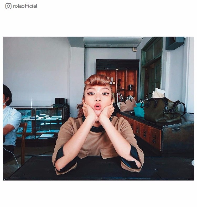 ローラ、お茶目なキス顔に反響続々　くるりん前髪も「可愛すぎ」の声