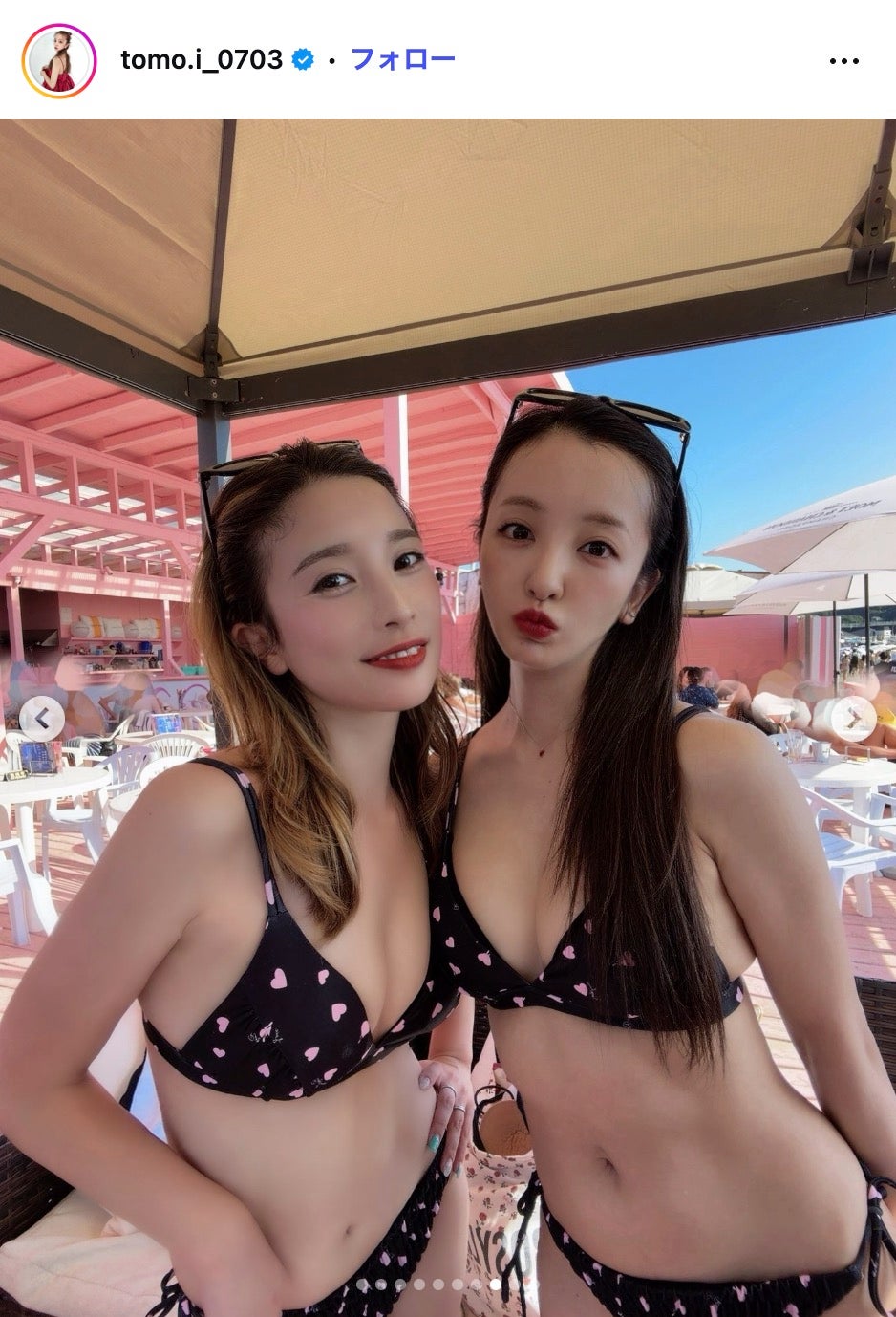 板野友美Instagramより