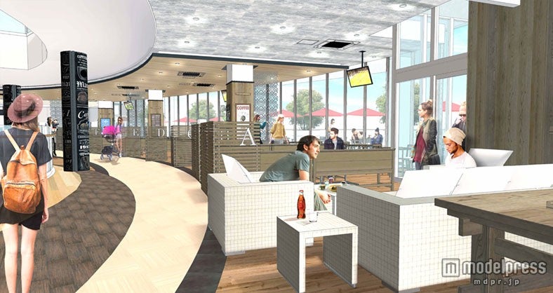 「EVVIVA！（エヴィーバ！）」客席（ランチタイム）／画像提供：三井不動産