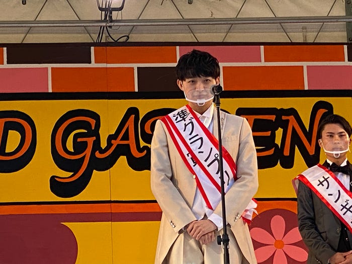 「ミスター学習院2022」準グランプリ・宮崎立龍己さん(提供写真)