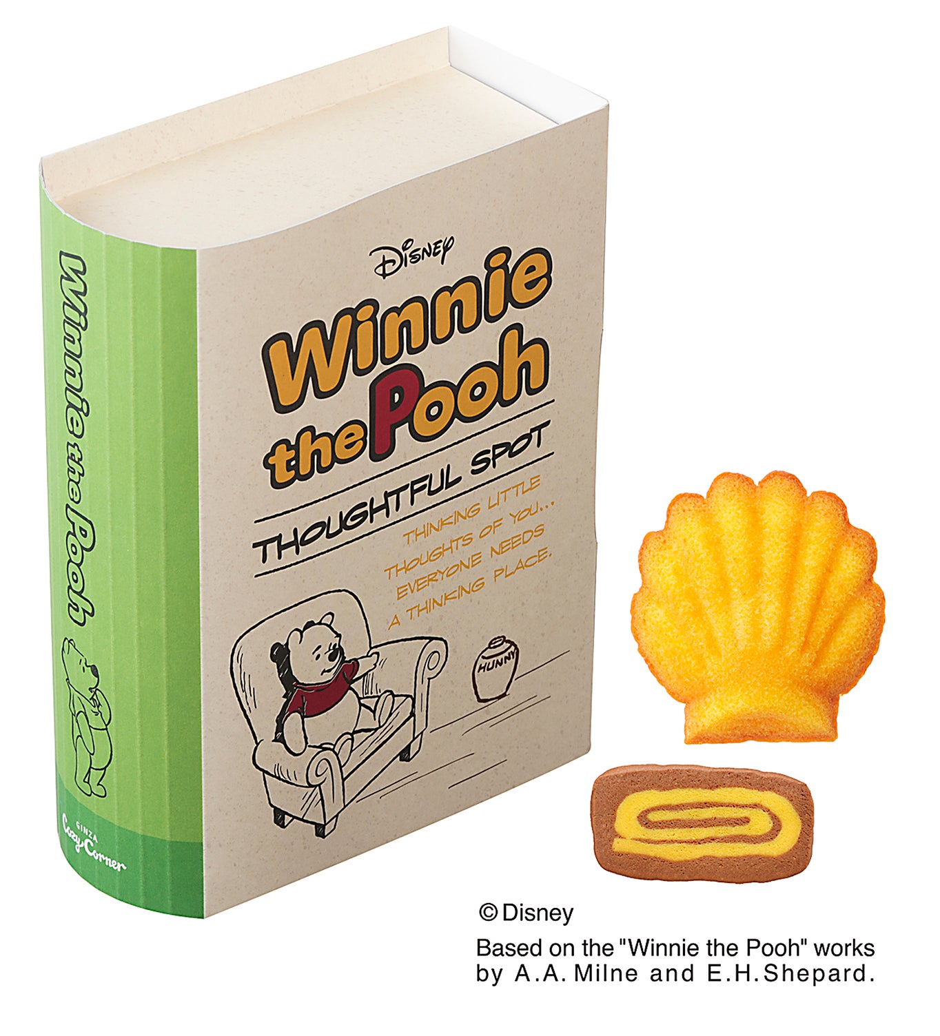 “くまのプーさん”イースターブック(2種9個入)￥800（税込￥864）／（C）Disney. Based on the “Winnie the Pooh” works by A.A. Milne and E.H. Shepard. 