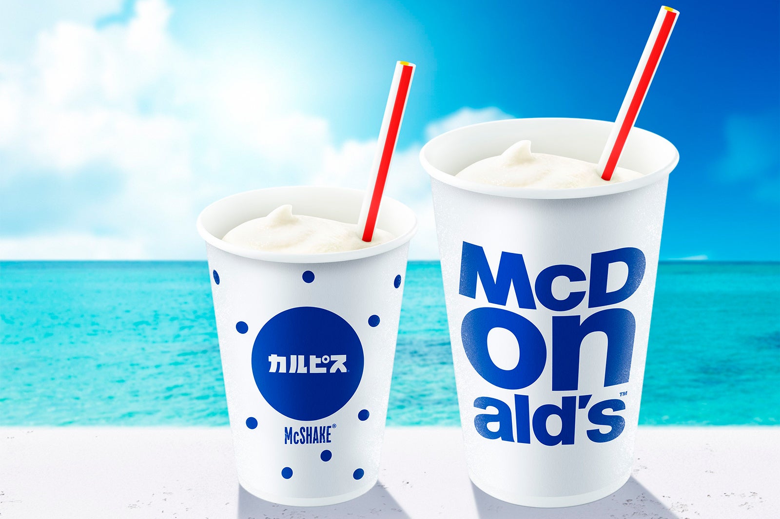 マクドナルド、“カルピスシェイク”復活　甘さすっきり＆さわやかな味わいにリニューアル