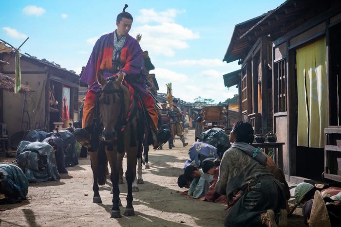 小栗旬「豊臣兄弟!」(C)NHK