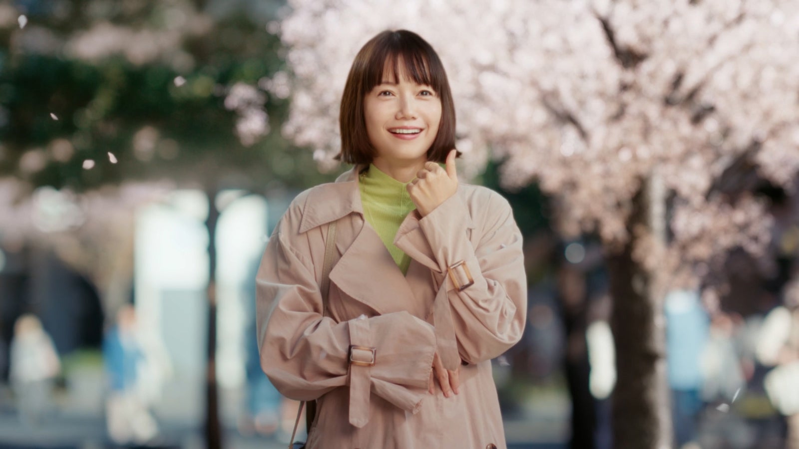 宮崎あおい「てりたま食べたら、春が来た」篇より（提供写真）