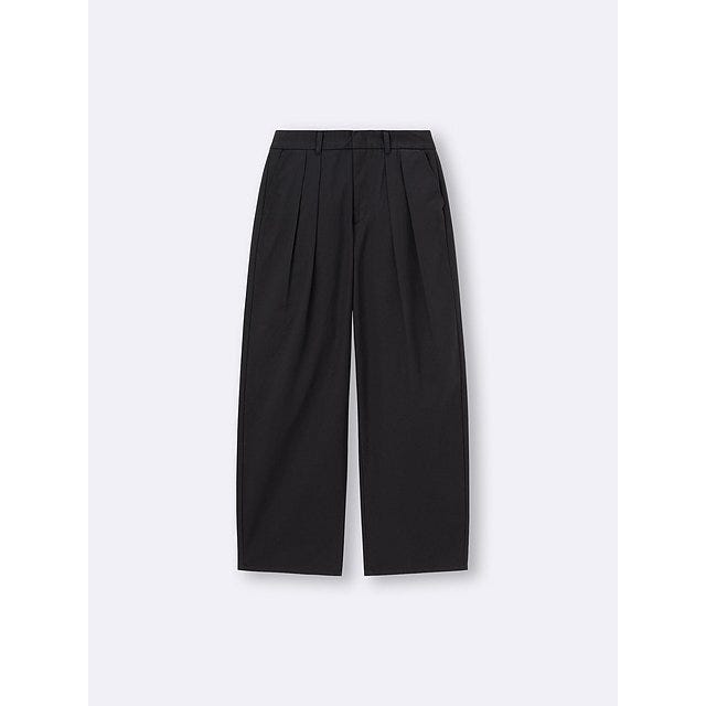 GUのチノバレルレッグタックパンツ