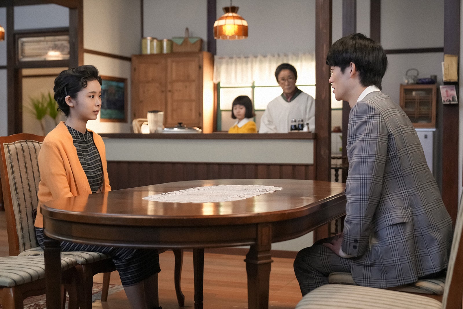 趣里、このか、木野花、三浦獠太「ブギウギ」第123話（C）NHK