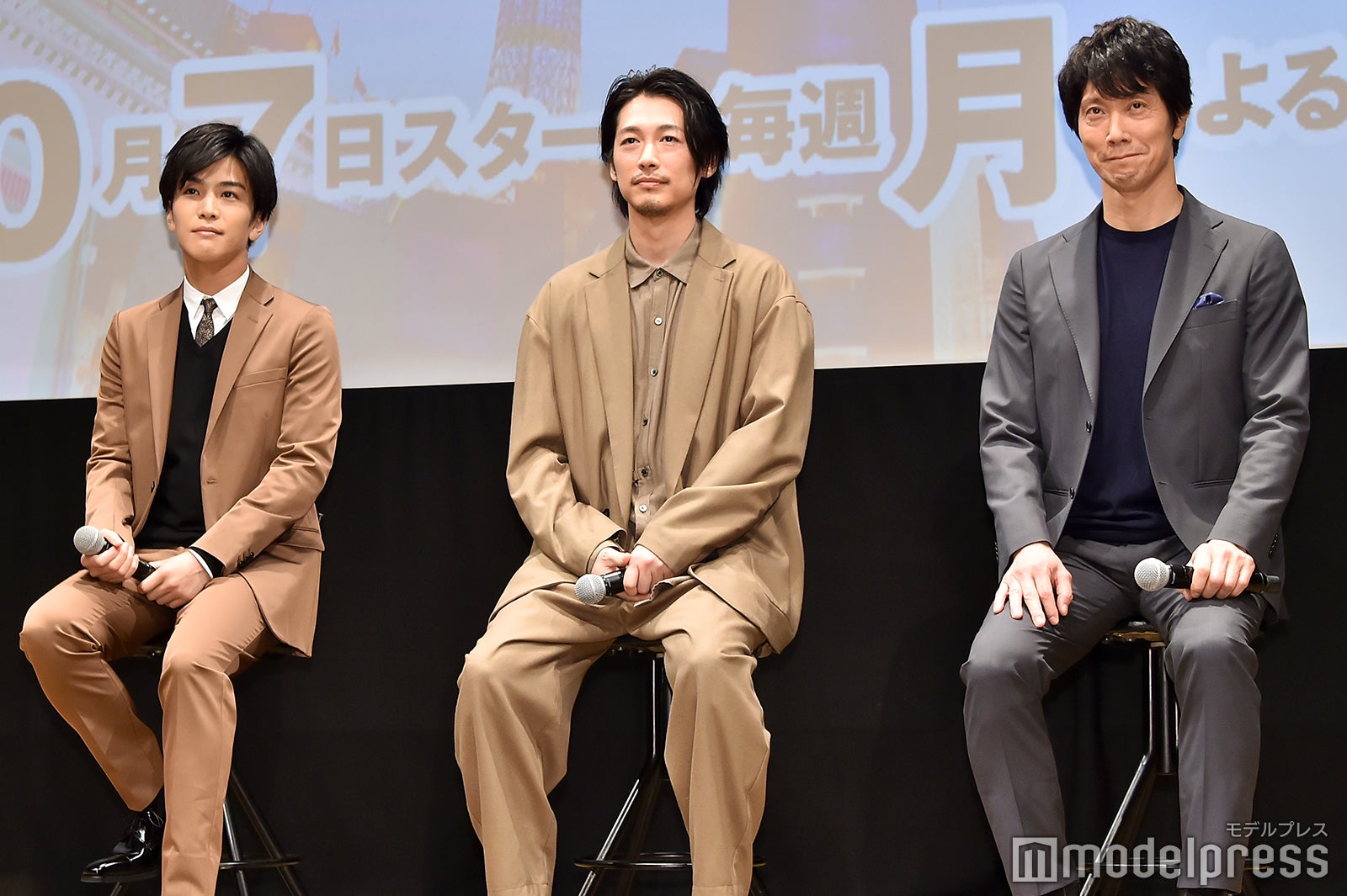 岩田剛典、ディーン・フジオカ、佐々木蔵之介（C）モデルプレス