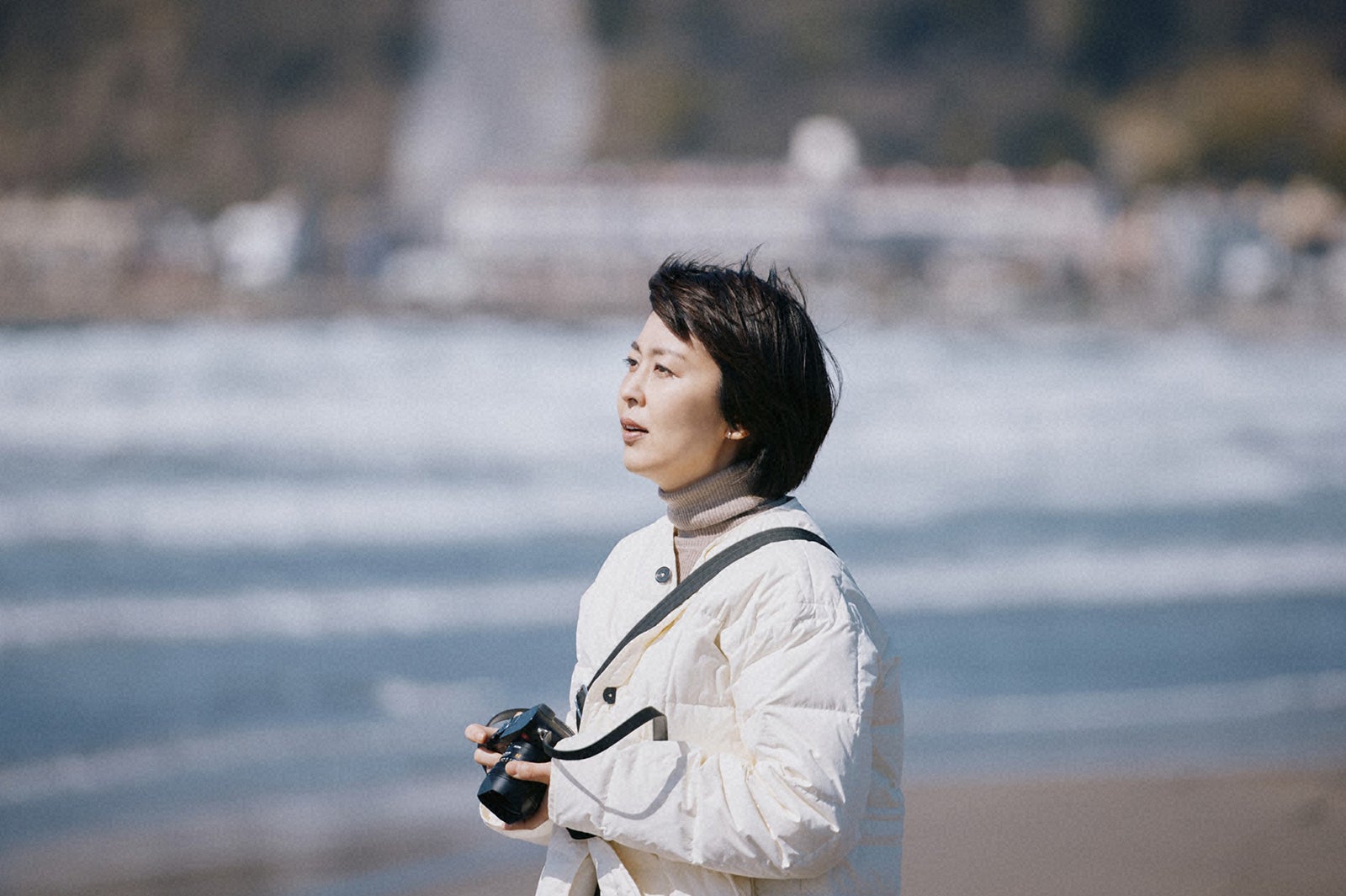 松たか子「スロウトレイン」（C）TBS