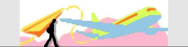 日本最大 ポスト イット R によるモザイクアート作品を展示 羽田空港 モデルプレス