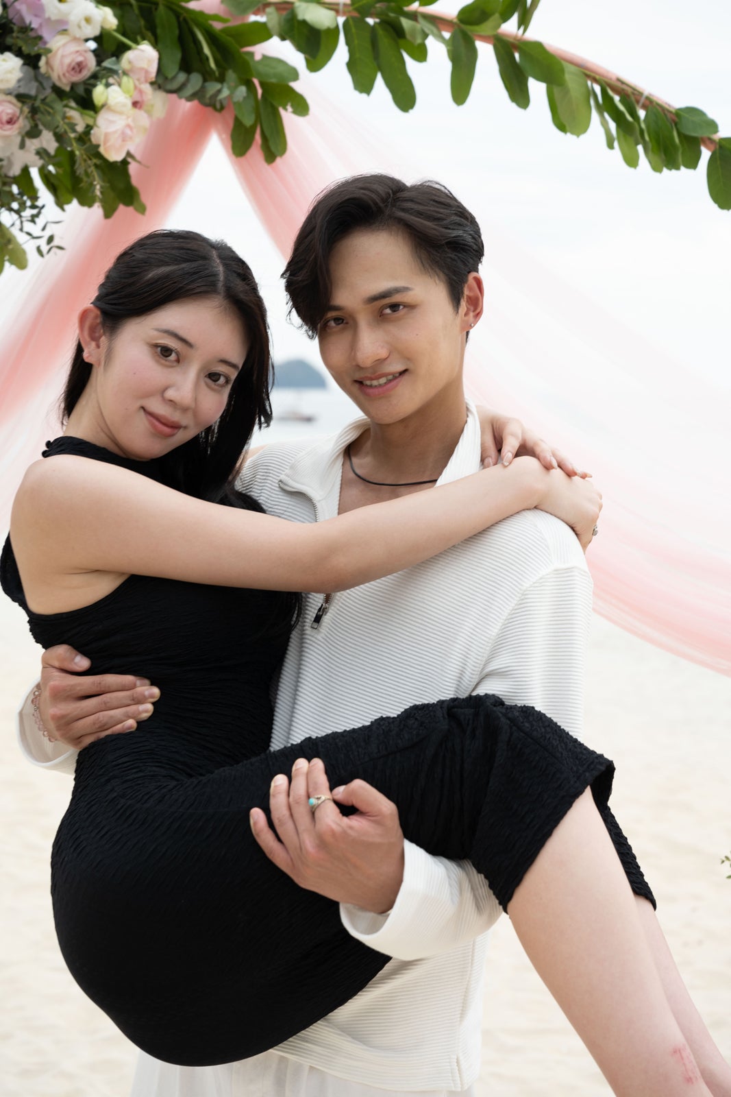 上原沙弓理、SHUN『シャッフルアイランド Season5』モデルプレス独占カット（C）AbemaTV, Inc