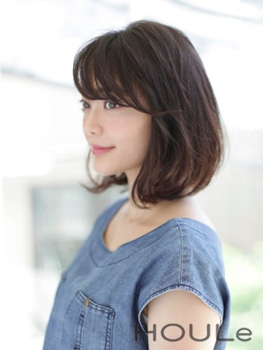 画像8 16 ぽっちゃりさんは要チェック 似合う髪型で小顔効果を出すコツをレングス別にご紹介 モデルプレス