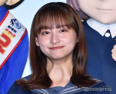 日向坂46影山優佳、機材トラブルにも堂々対応 MC力発揮<「ひなこい」×「名探偵コナン 黒鉄の魚影」>