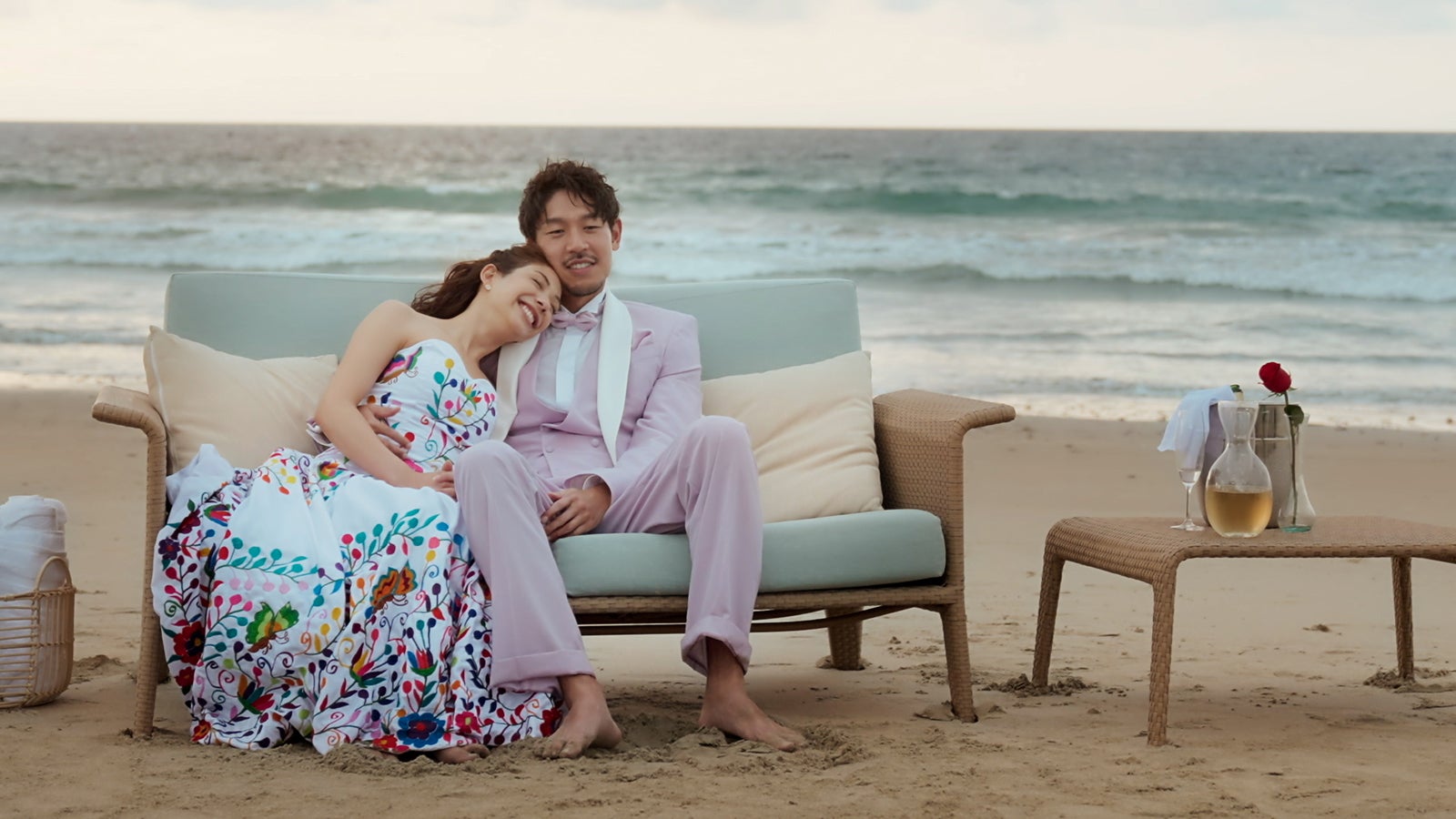 鈴木光、長谷川惠一「バチェラー・ジャパン」シーズン5エピソード6（C）2023 Warner Bros. International Television Production Limited