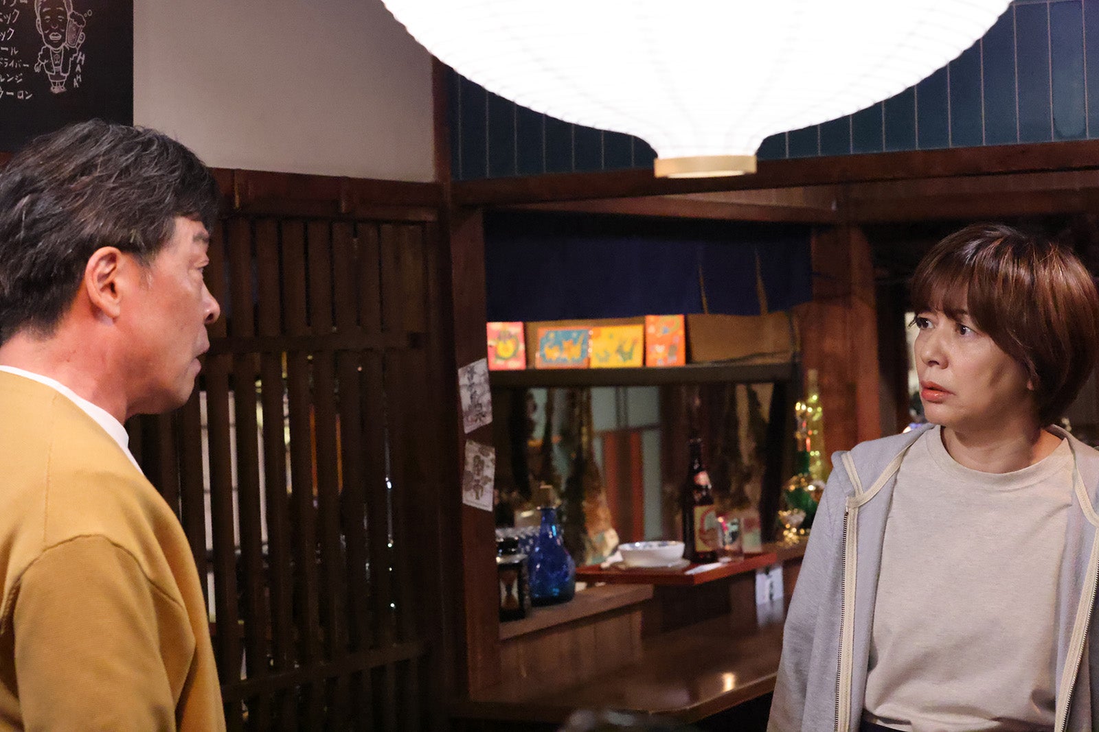 光石研、八木亜希子「アンサンブル」第8話（C）日本テレビ