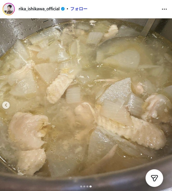 石川梨華Instagramより