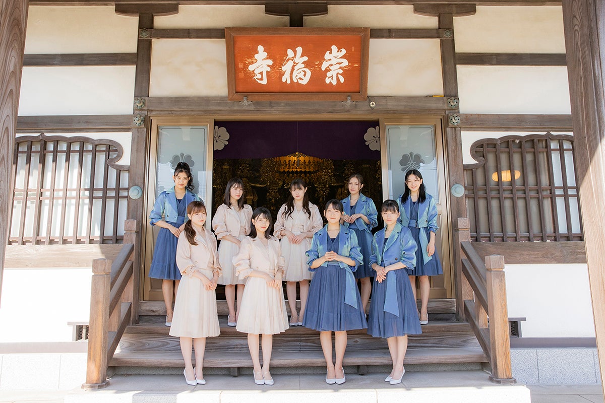 つばきファクトリー、初の座禅で全員完遂　新曲ヒットを祈願