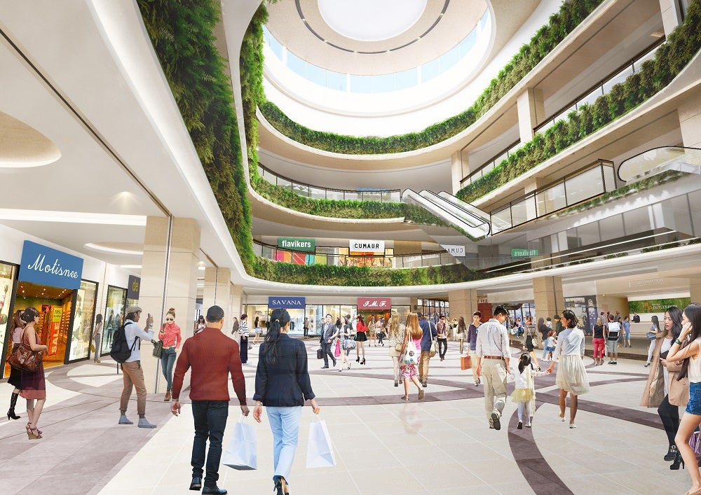 「三井アウトレットパーク 台南」／画像提供：三井不動産