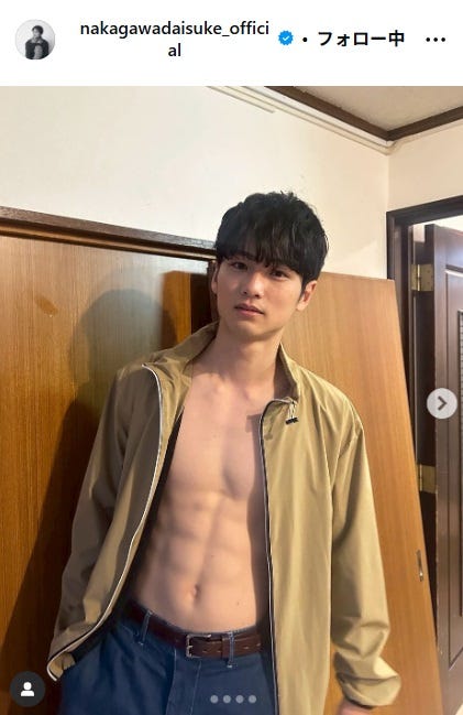 中川大輔Instagramより