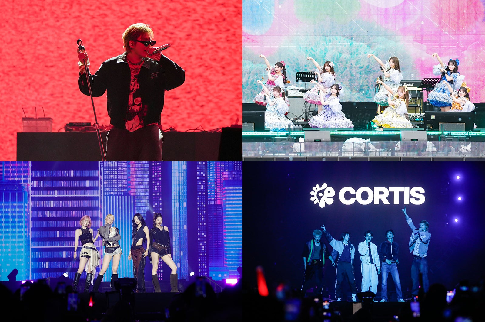 【写真特集】CUTIE STREET、韓国フェス初出演 ZICO・LE SSERAFIM・CORTISら豪華集結「Weverse Con Festival」Day2