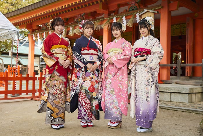 (左から)坂本りの、武田智加、田中伊桜莉、村上和叶(C)Mercury