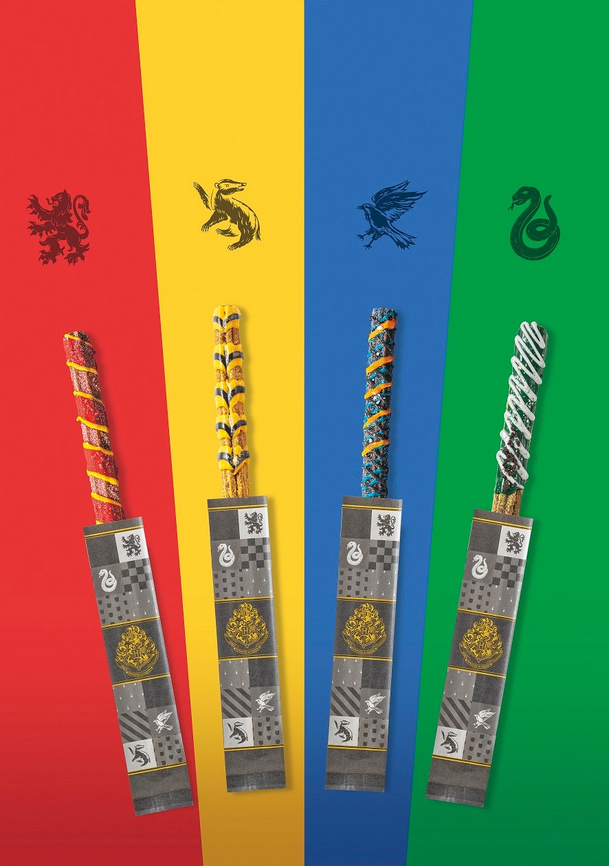 4寮をイメージした特製チュリトス／画像提供：ユニバーサル・スタジオ・ジャパン