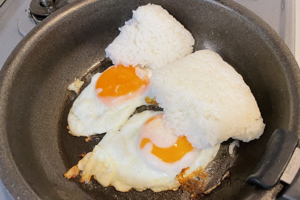 リュウジ・悪魔の目玉焼きご飯