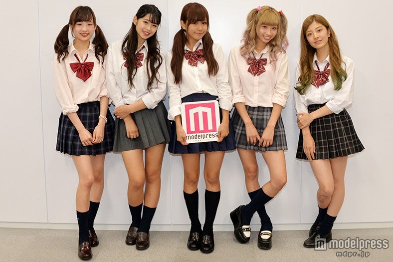 （左から）大木玲奈、川崎ひかる、古泉千里、浜崎芹子、牛久芽紅