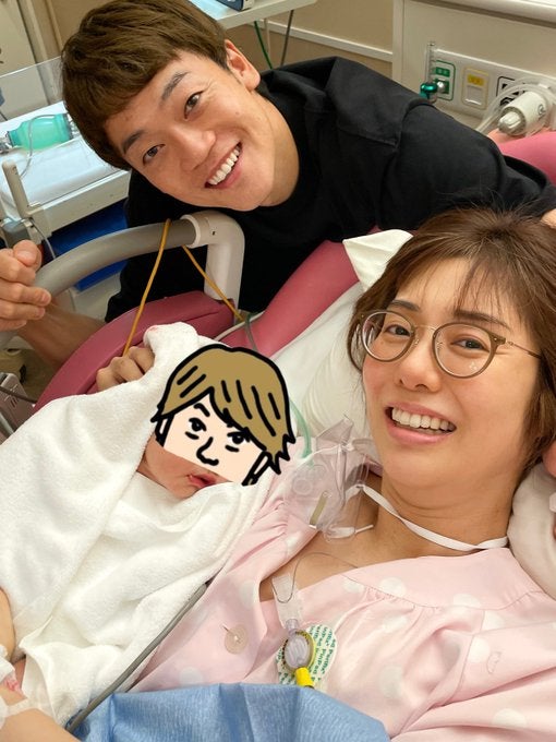 おばたのお兄さん、山崎夕貴アナ／おばたのお兄さんSNSより