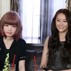 左から:きゃりーぱみゅぱみゅ、観月ありさ/画像提供:関西テレビ