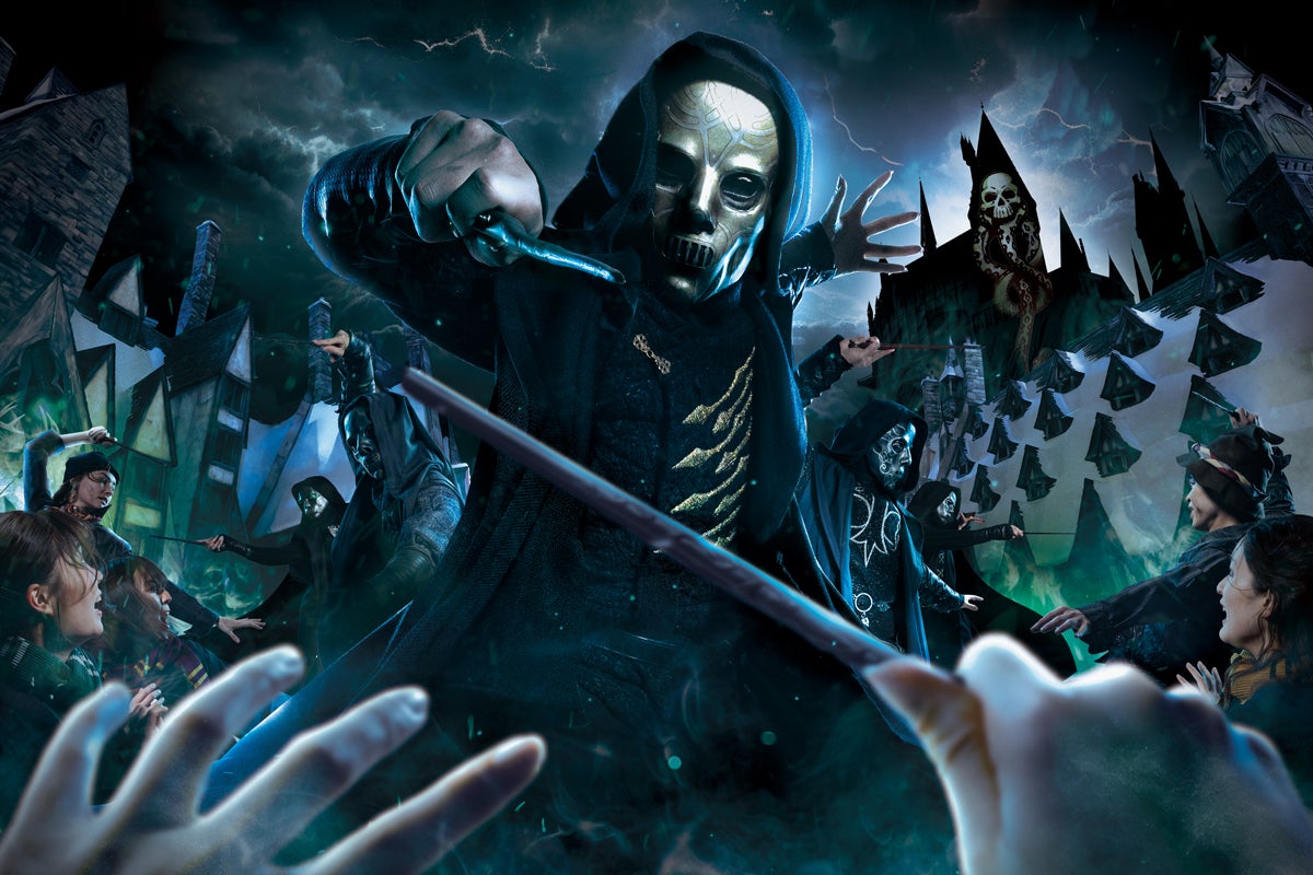 デス・イーターTM ～ホグズミードの危機TM～／画像提供：ユニバーサル・スタジオ・ジャパン