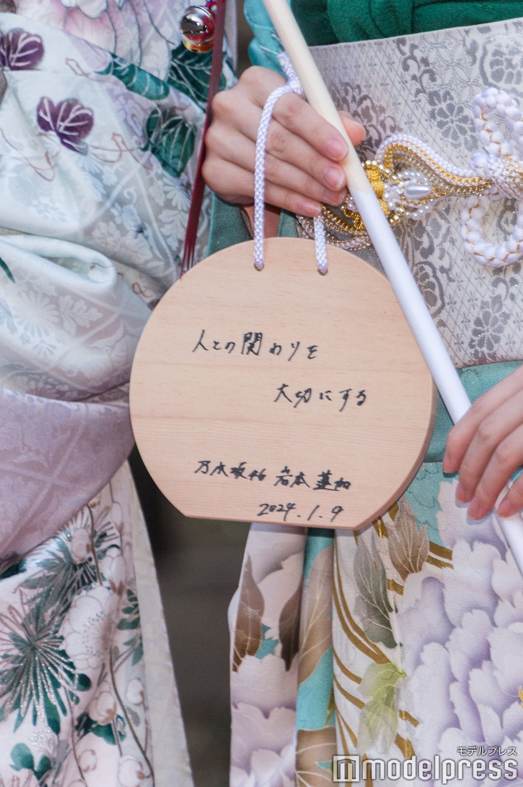 岩本蓮加の絵馬（C）モデルプレス