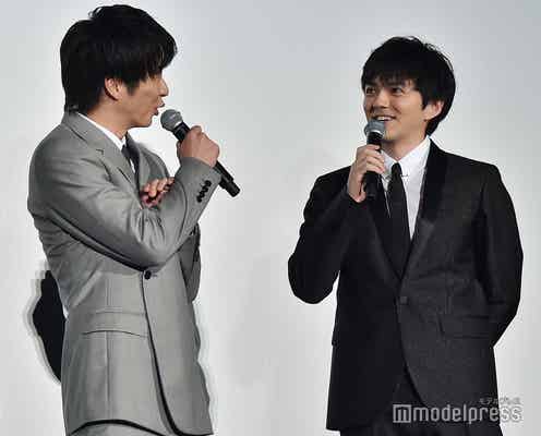 田中圭、林遣都を見つめ素朴な疑問「今日いつもより目でかくない?」<劇場版おっさんずラブ ~LOVE or DEAD~>